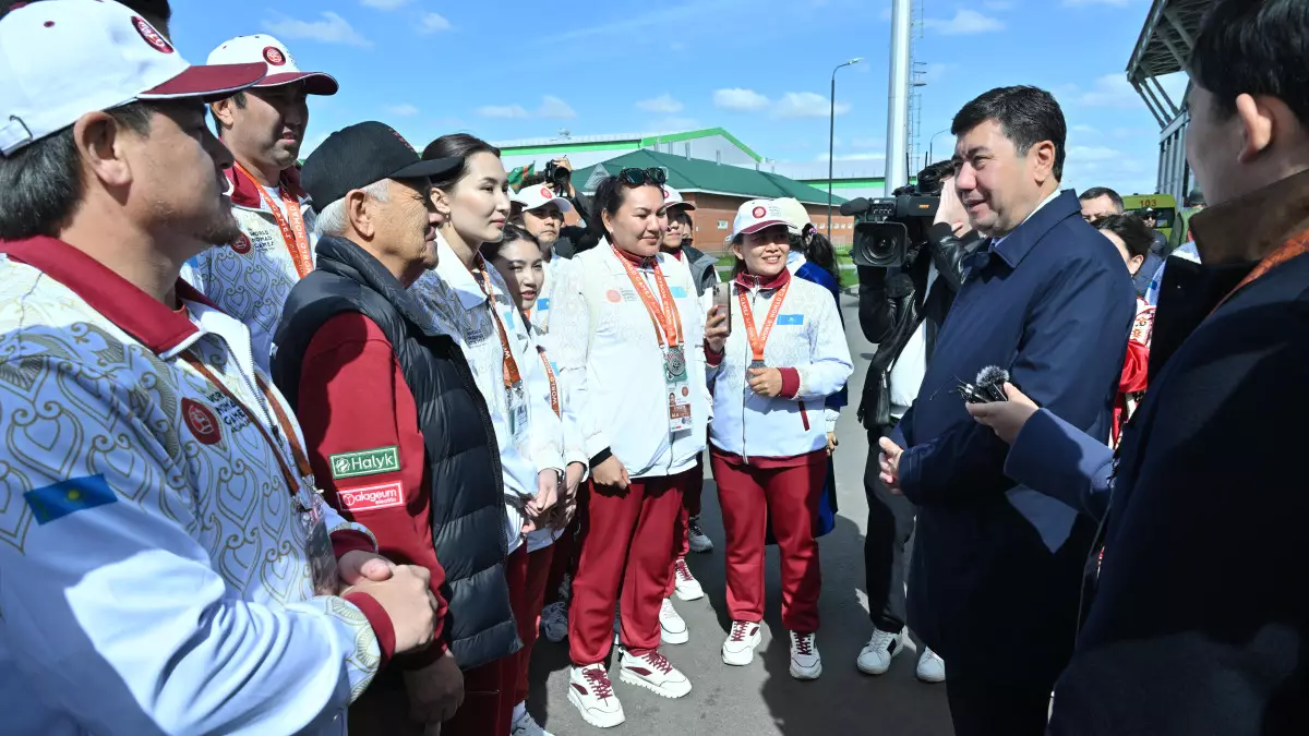 Мәжіліс төрағасы қазақстандық спортшыларға көшпенділер ойындарында сәттілік тіледі