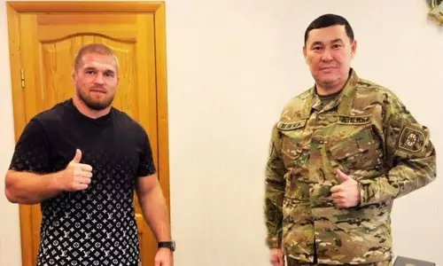 Известный казахстанский боец MMA устроился на работу в МЧС