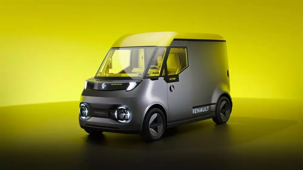 Renault представила новый электрический фургон Estafette