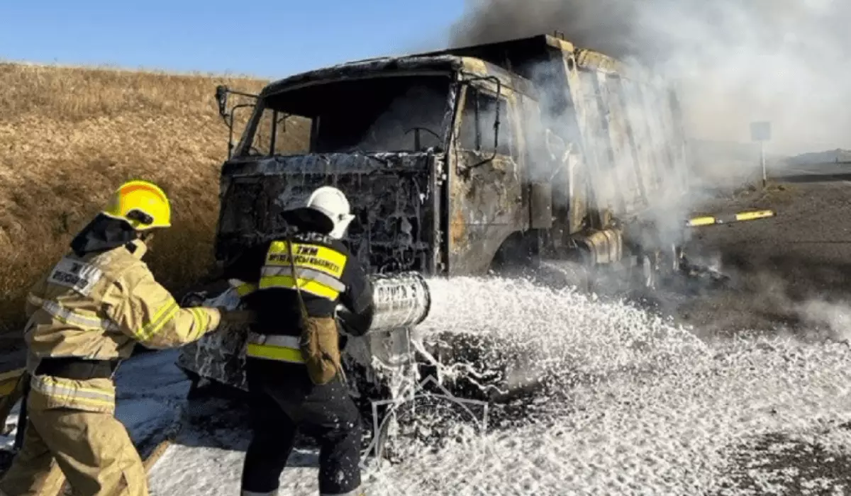 Өткен тәулікте ел аумағында 10 автокөлік отқа оранды