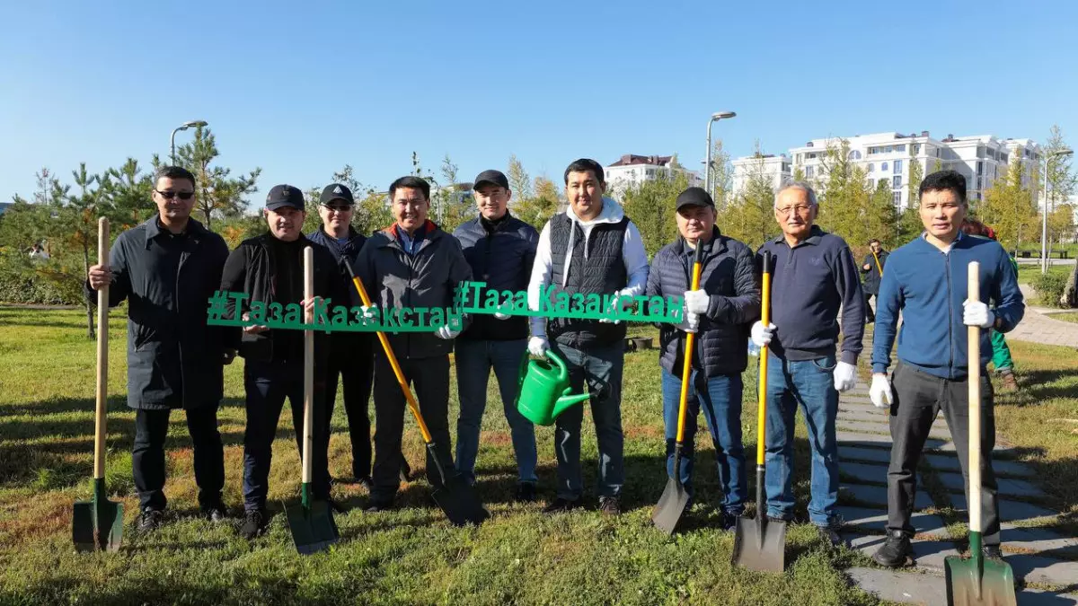 Үкіметв Аппараты Астанадағы жалпықалалық сенбілікке қатысты