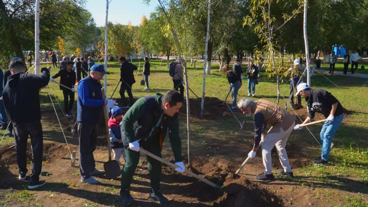 Больше 62 тысяч человек приняли участие в масштабной экоакции в Астане