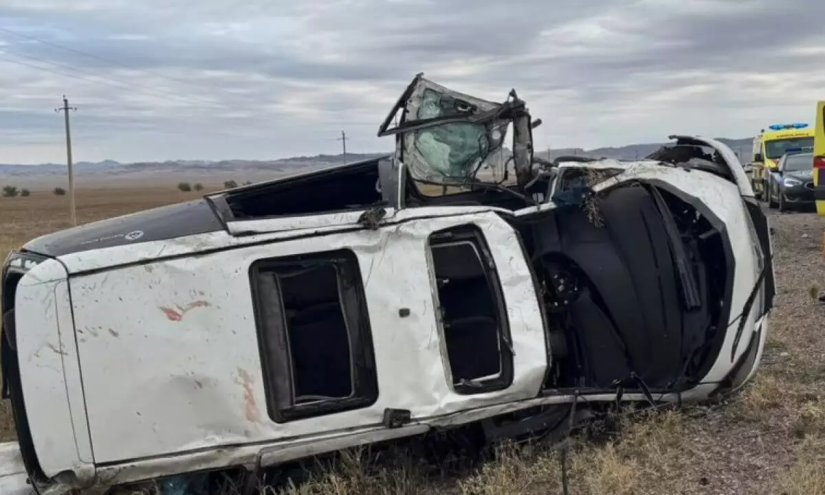 Два человека погибли в ДТП на трассе в области Жетысу