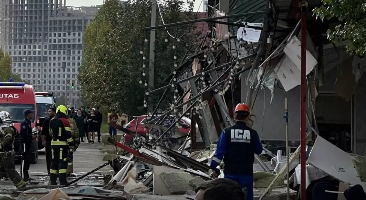 В Астане произошел взрыв в «Центре плова»