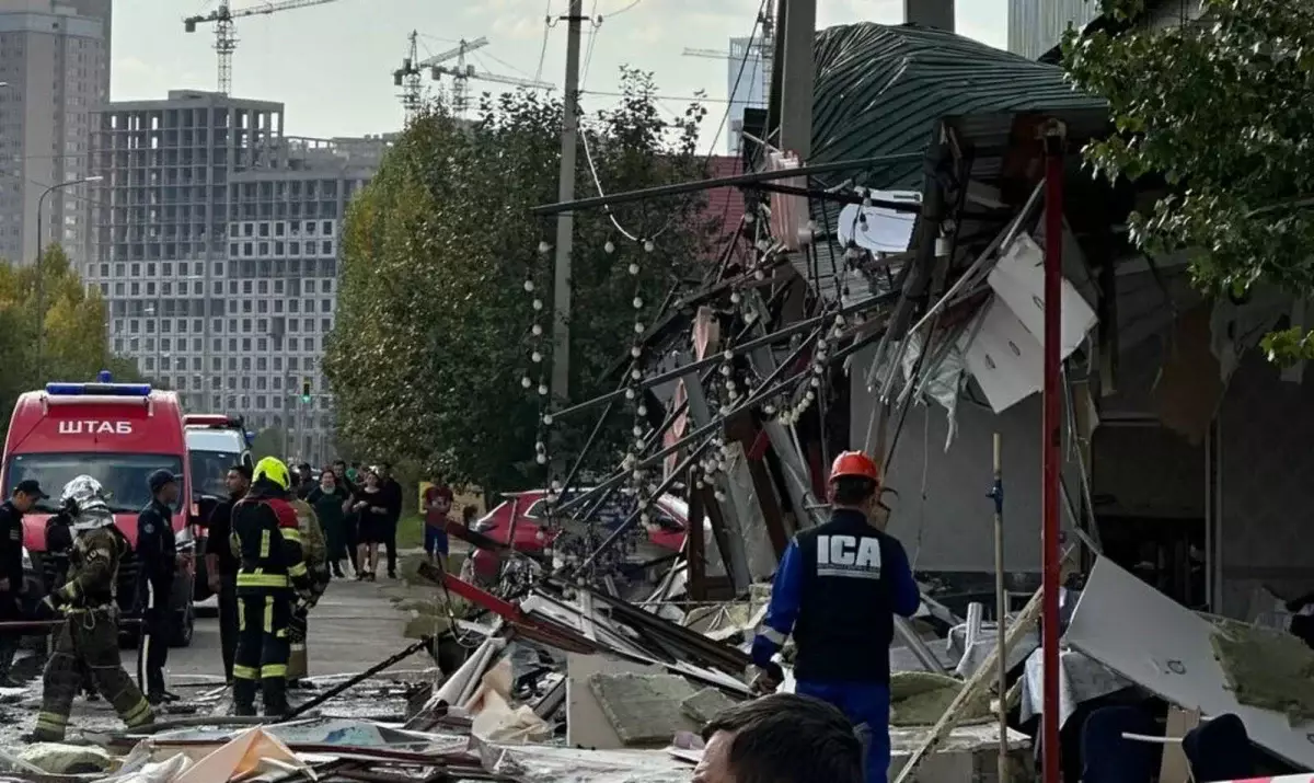 Взрыв кафе в Астане: стало известно о состоянии пострадавших