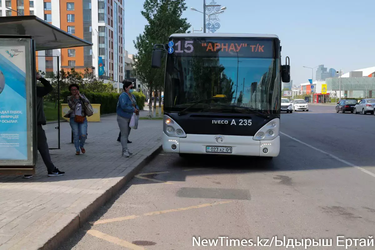 Проезд в автобусах Астаны станет бесплатным на один день