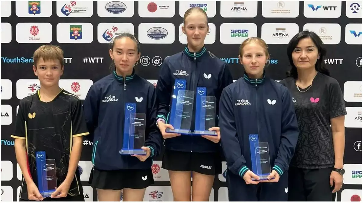 Қазақстан құрамасы WTT Youth Contender турнирінде 5 алтын алды