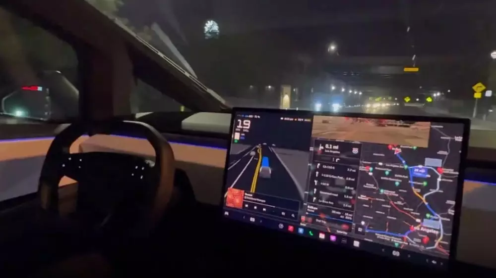 Обновление Tesla Cybertruck: автономное вождение уже доступно