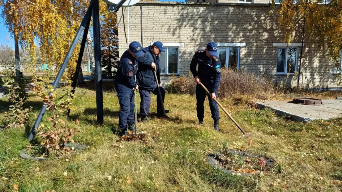 Пожарные части озеленили в ВКО