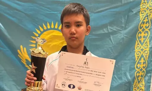 11-летний казахстанец стал призером чемпионата мира по шахматам