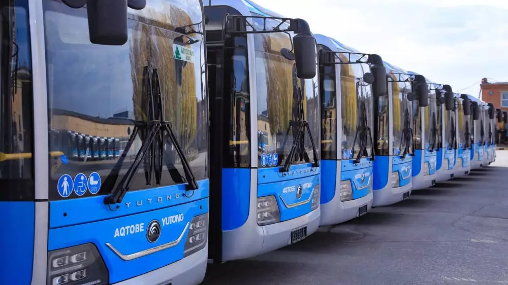 В Актобе прибыли новые автобусы