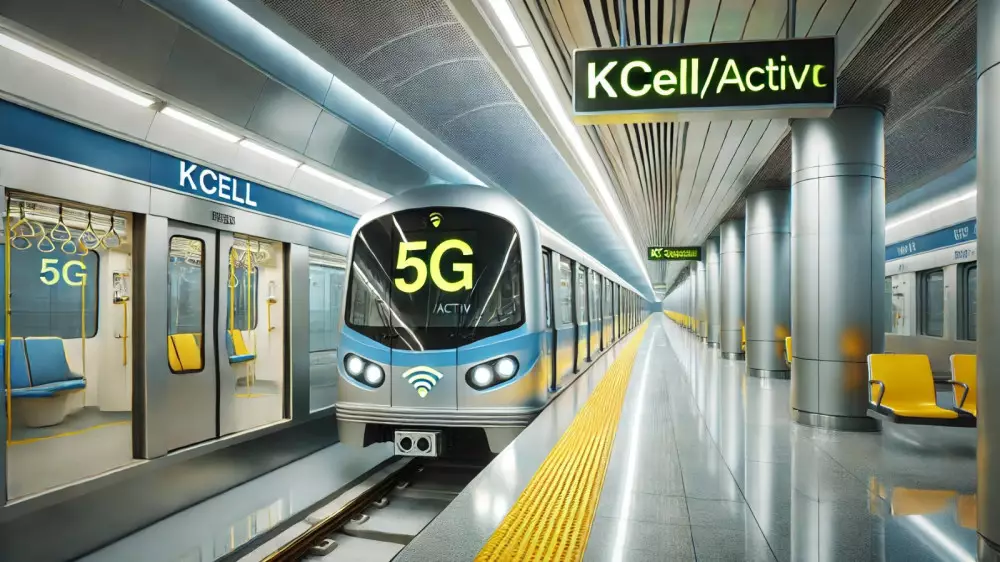 Кселл первыми в Казахстане запустили 5G в метро