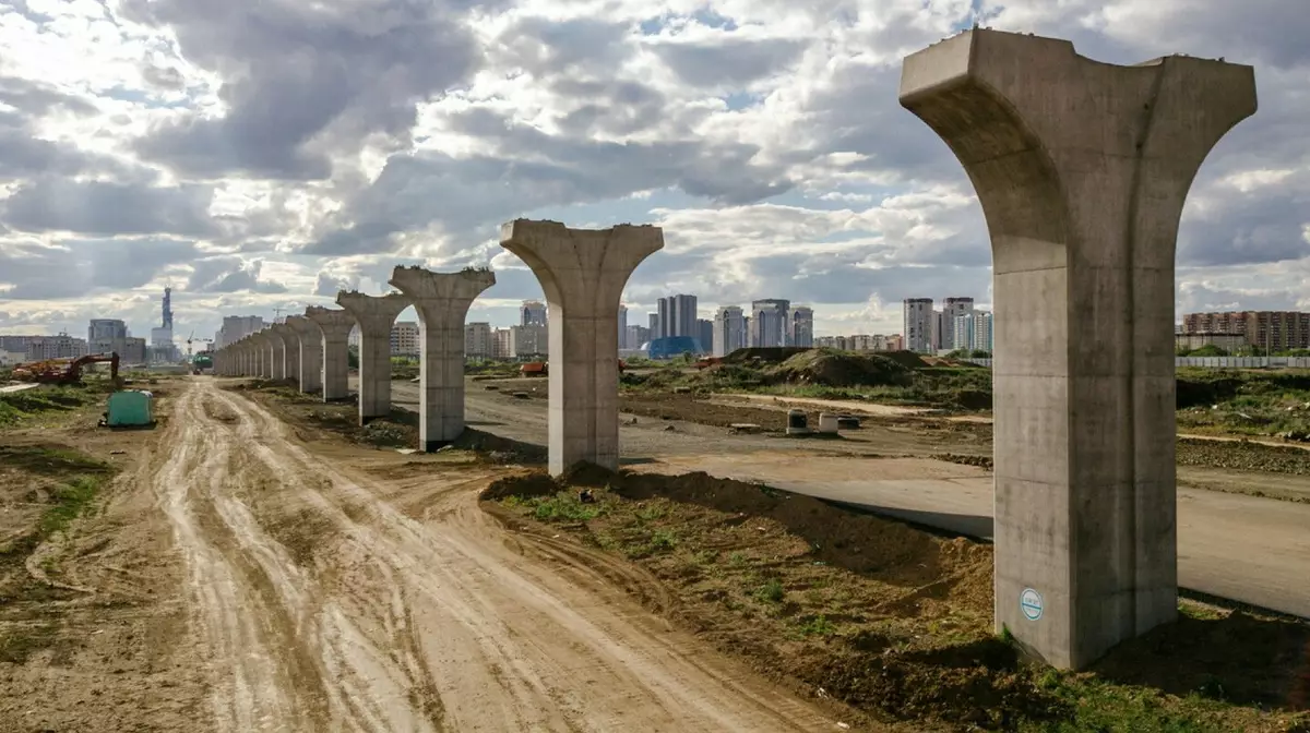 Из-за LRT в Астане перекроют движение на дорогах