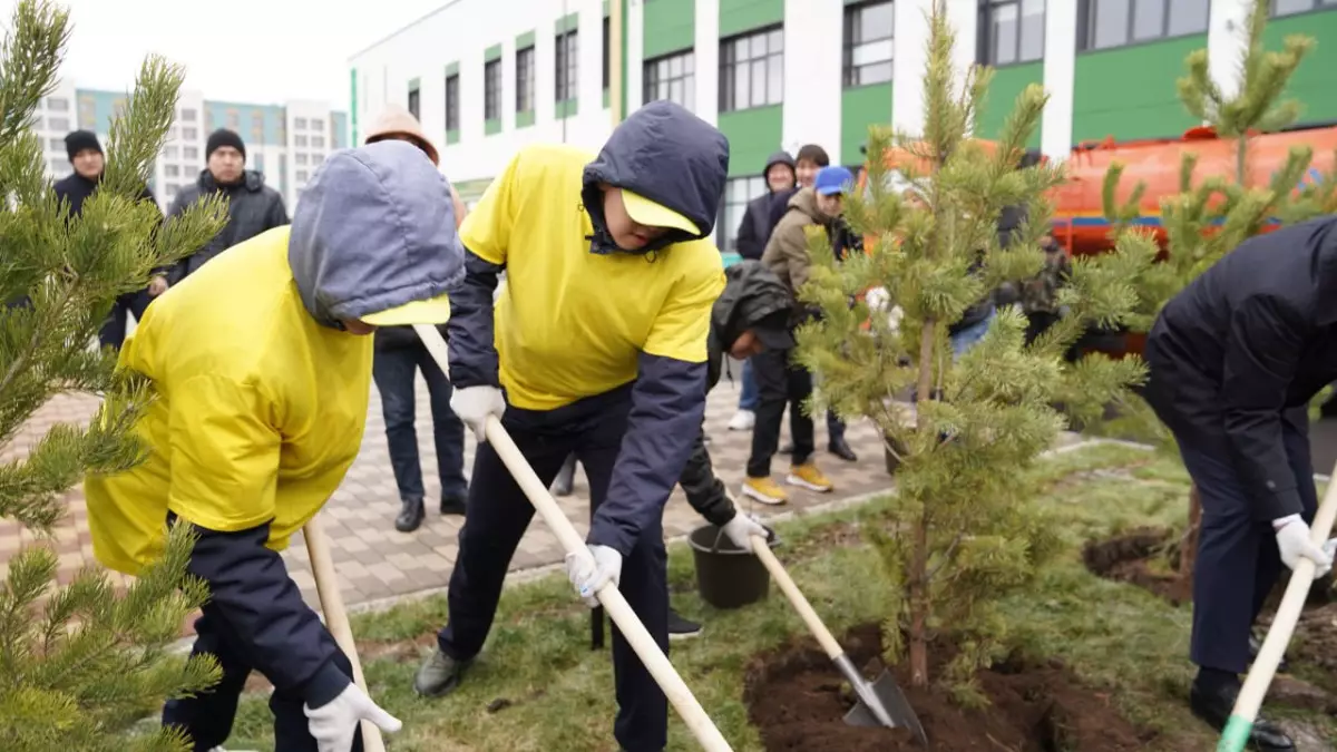 Елордалық оқушылар экологиялық акцияға қатысты