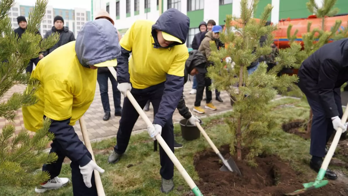 Елордалық оқушылар экологиялық акцияға қатысты