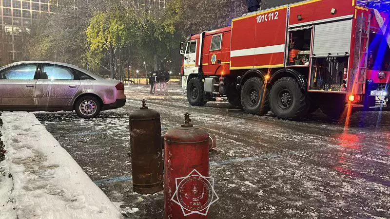 Астанада мейрамхана өртенді