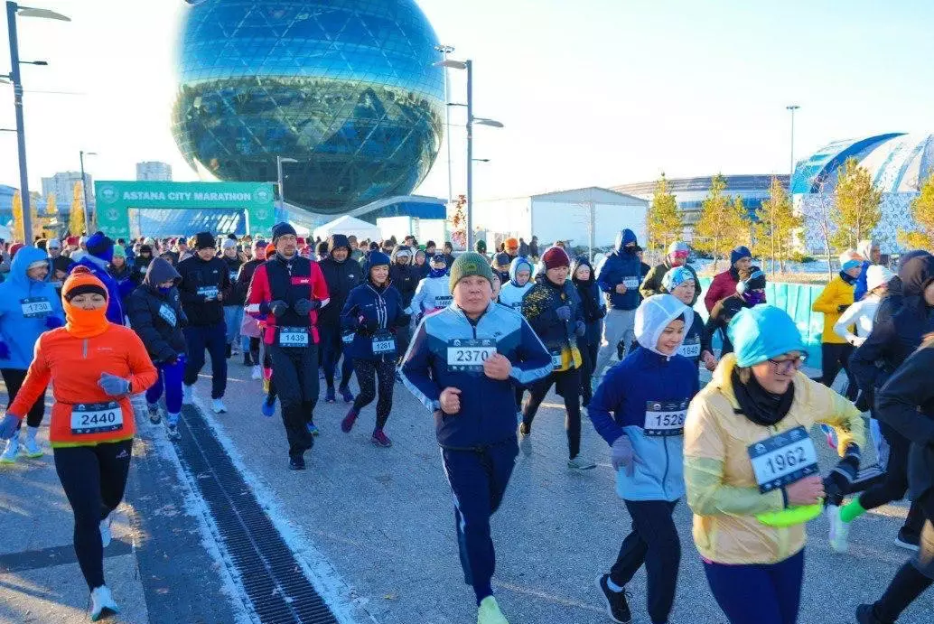 Более 2 тысяч человек приняли участие в Astana City Marathon