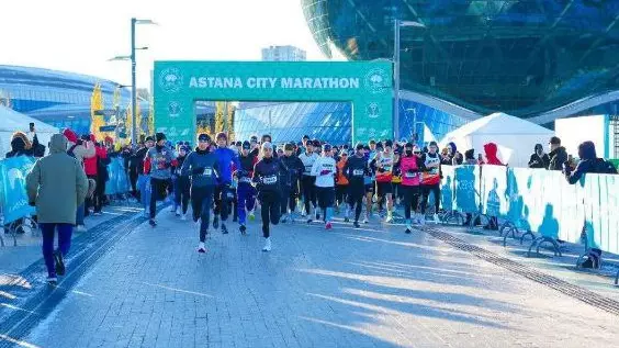 Елордада Astana City марафонына 2 мыңнан астам адам қатысты