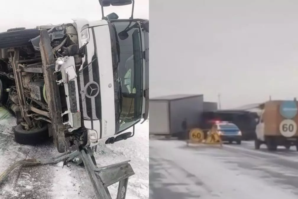 Более двух тысяч ДТП произошло за день в Акмолинской области