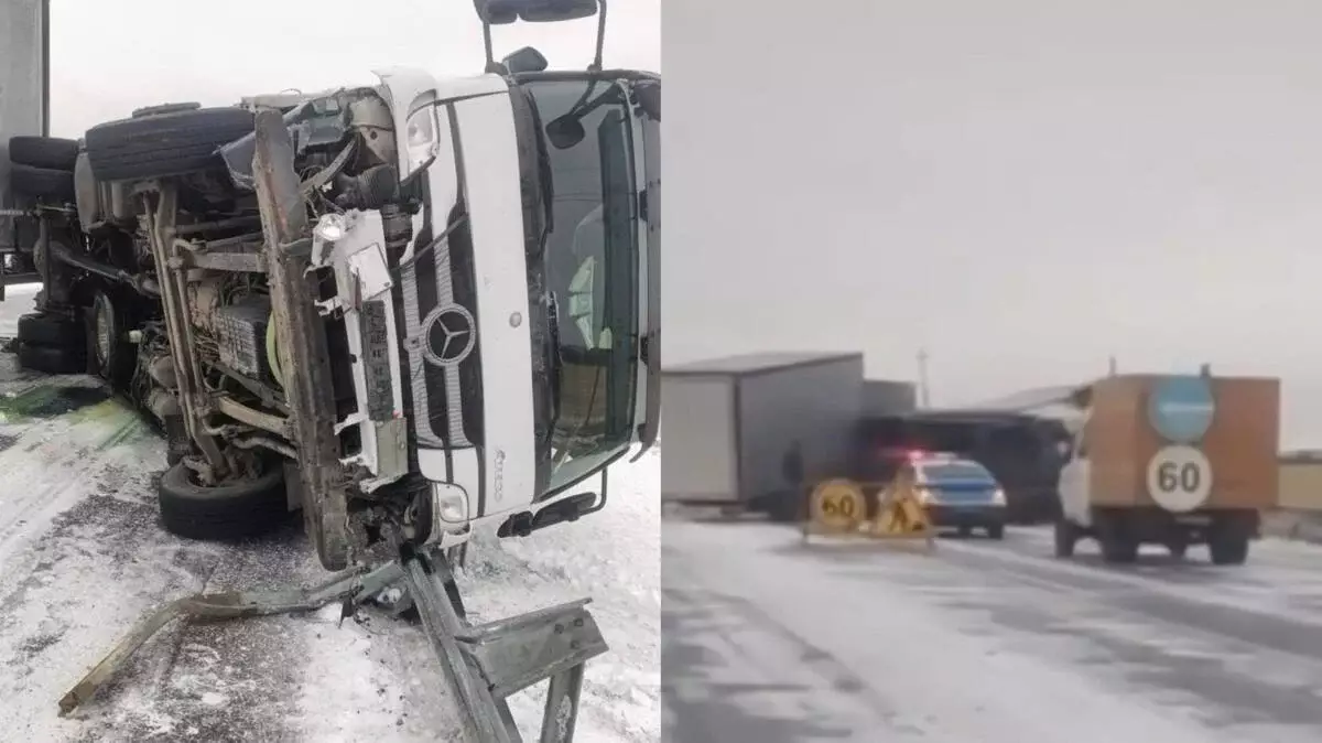 Более двух тысяч ДТП произошло в Акмолинской области за один день