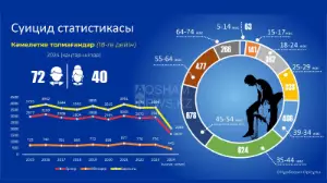 Суицид мәселесі жастар арасында күрделі болып отыр