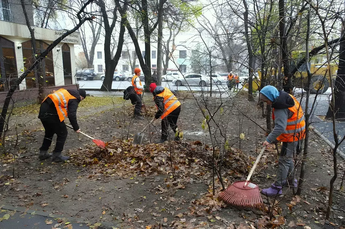 Осенний марафон чистоты: в Алматы начинается большая уборка