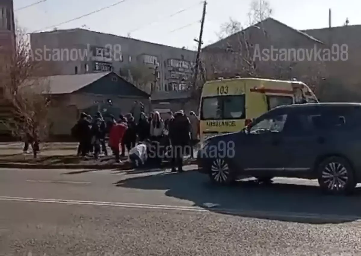 Подростка сбили на пешеходном переходе возле школы в Астане