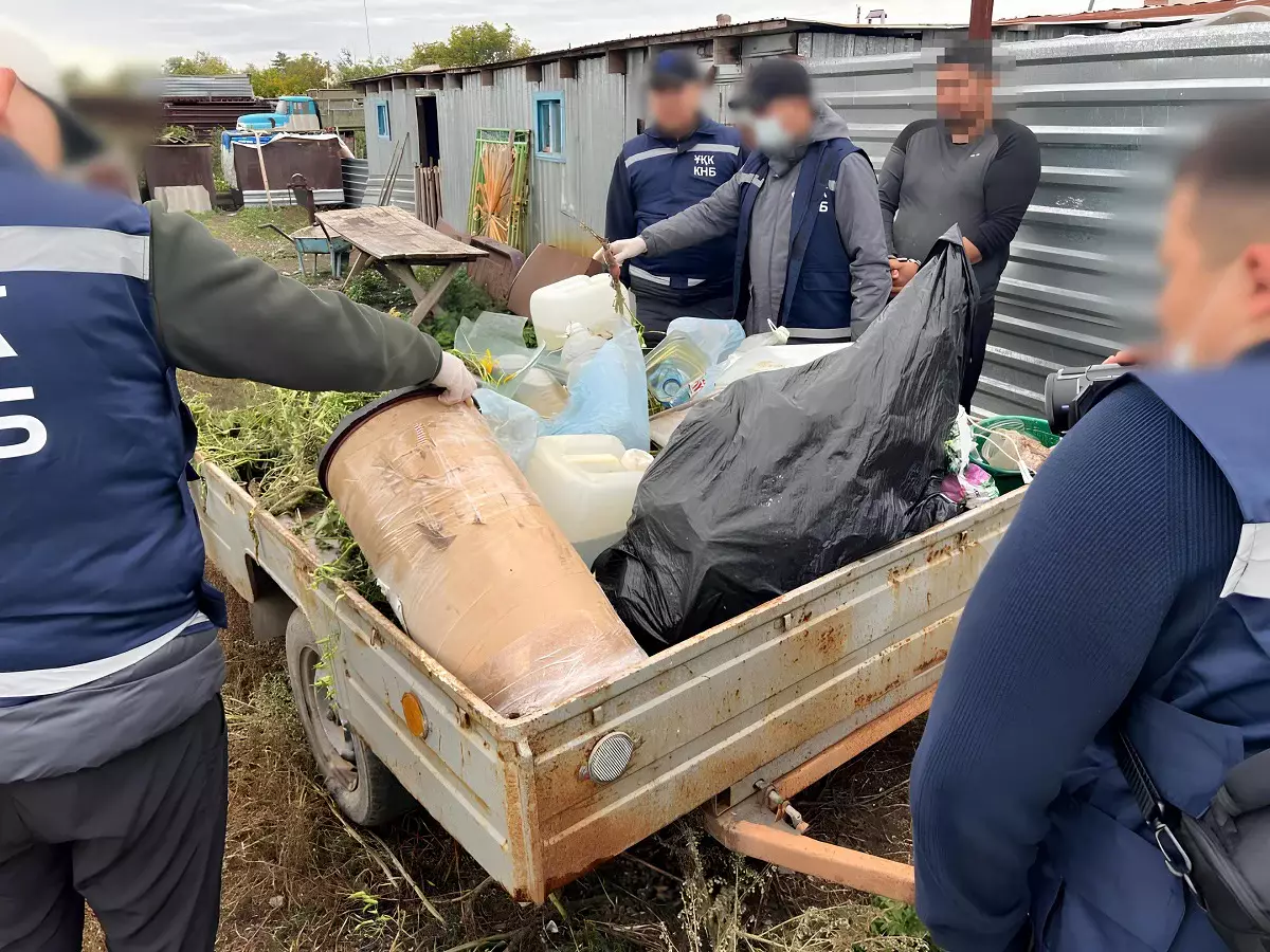 Синтетическая угроза: в Акмолинской области найдена подпольная нарколаборатория