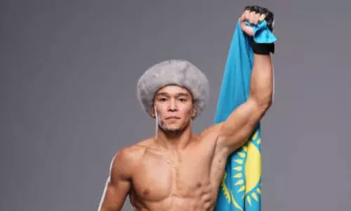 UFC отметил крутое достижение казахстанского бойца