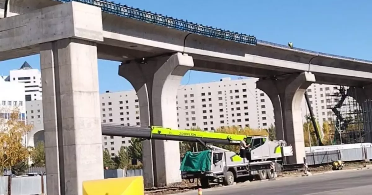   Астанада LRT құрылысына байланысты Мәңгілік ел даңғылы жабылады   