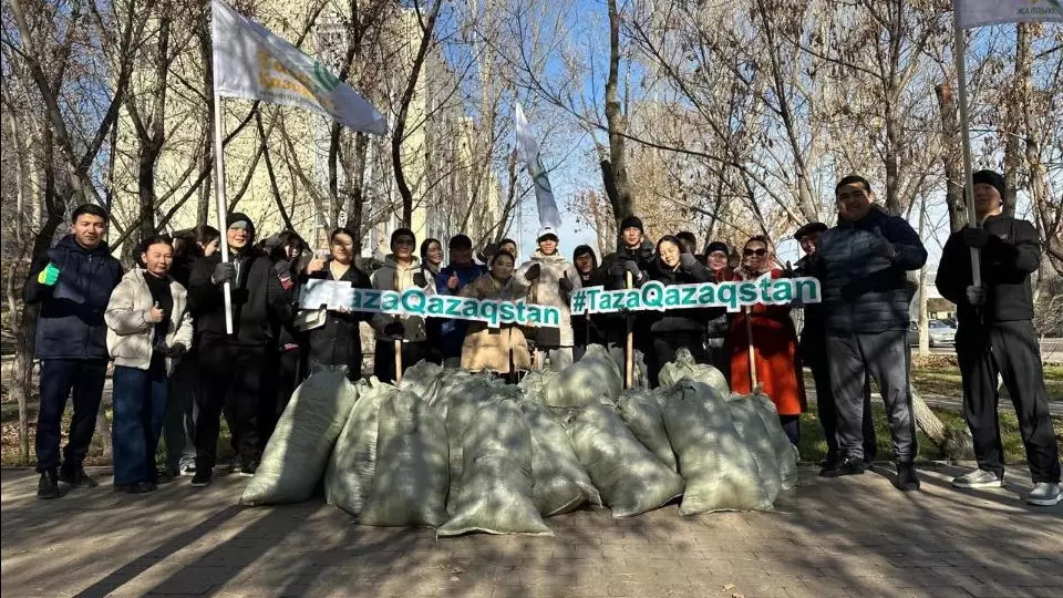 Астана жастары экоакцияға белсенді қатысады