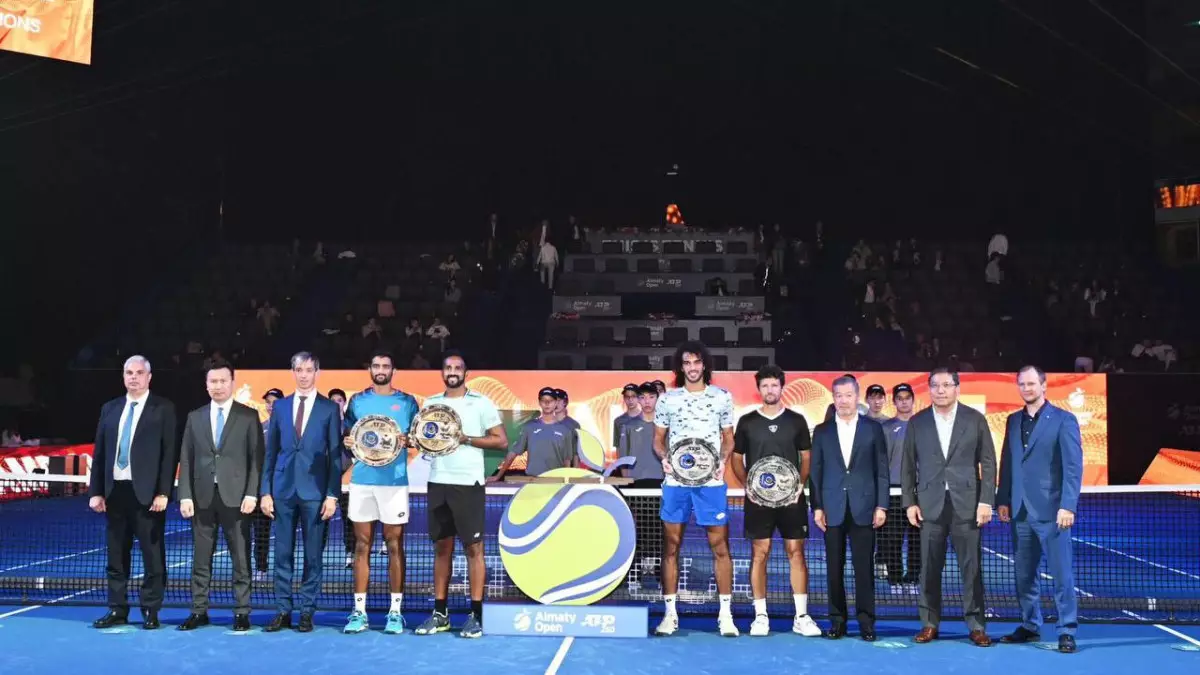 ATP 250 Almaty Open: Жұптық сын жеңімпаздары белгілі болды