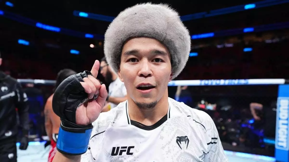 Казахстанский боец UFC взлетел в рейтинге после сокрушительной победы