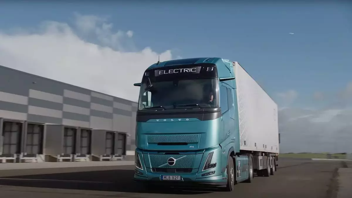 Новый электрический грузовик Volvo FH Electric