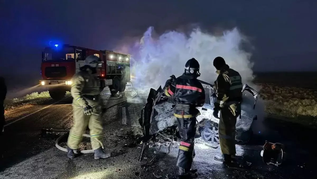 4 человека погибли в страшном ДТП в Атырауской области