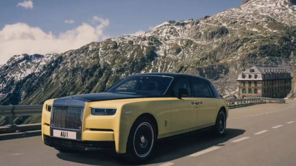 Rolls-Royce Phantom Goldfinger: Новый взгляд на классику