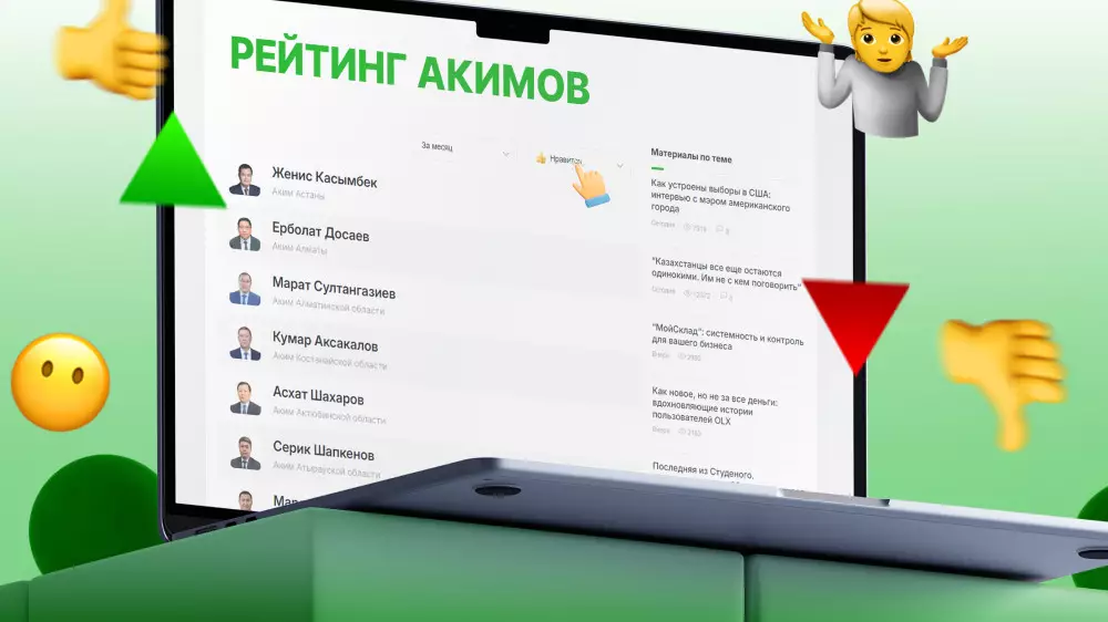 Tengrinews.kz запустил “Рейтинг акимов“