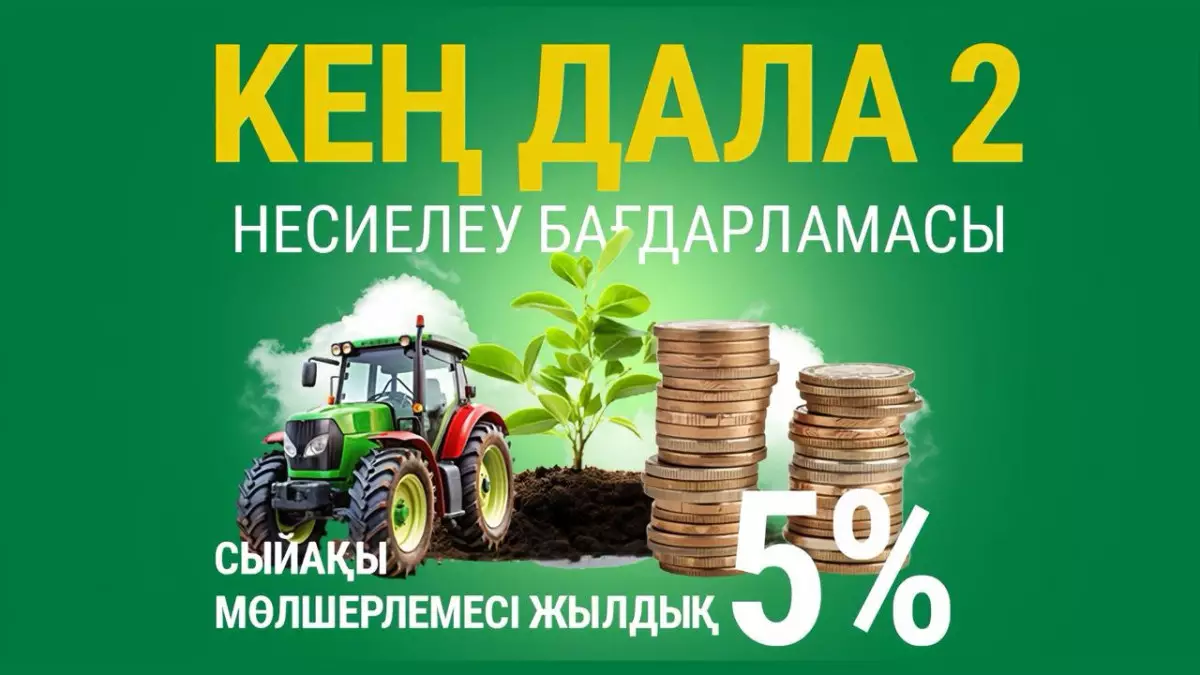 Елімізде "Кең дала-2" бағдарламасы бойынша өтінім қабылдау басталды