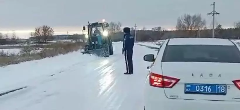 За нарушение правил содержания дорог составлены протоколы на два товарищества в области Абай