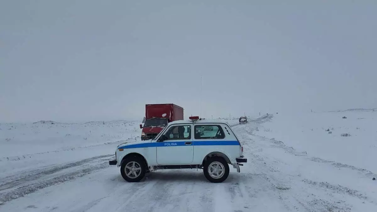 Екі облыста жол жабылады