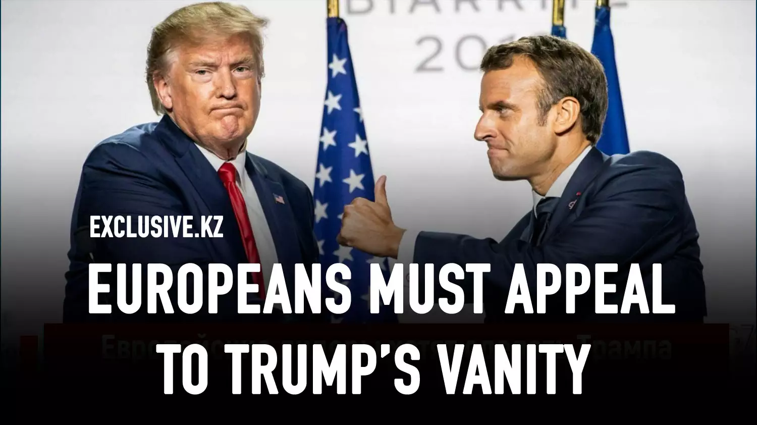 How Europe Should Woo Trump