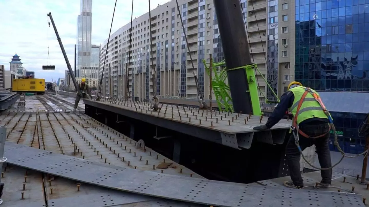 Начато строительство депо LRT в Астане