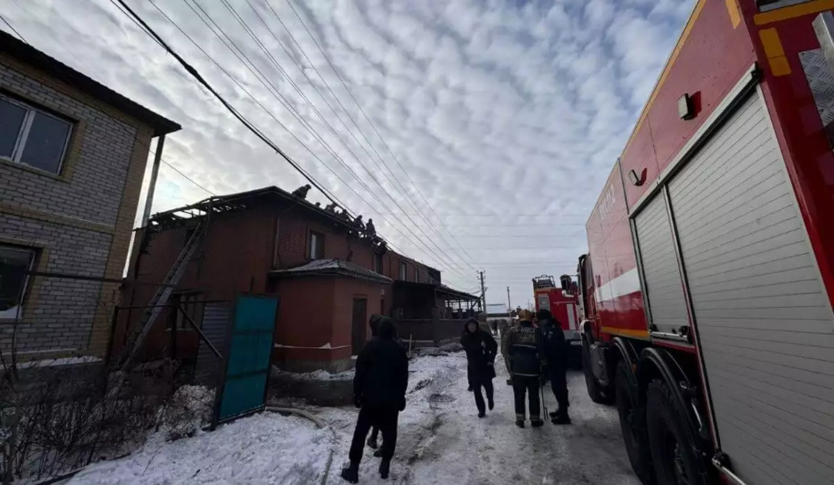 Четверо детей погибли в пожаре в Астане