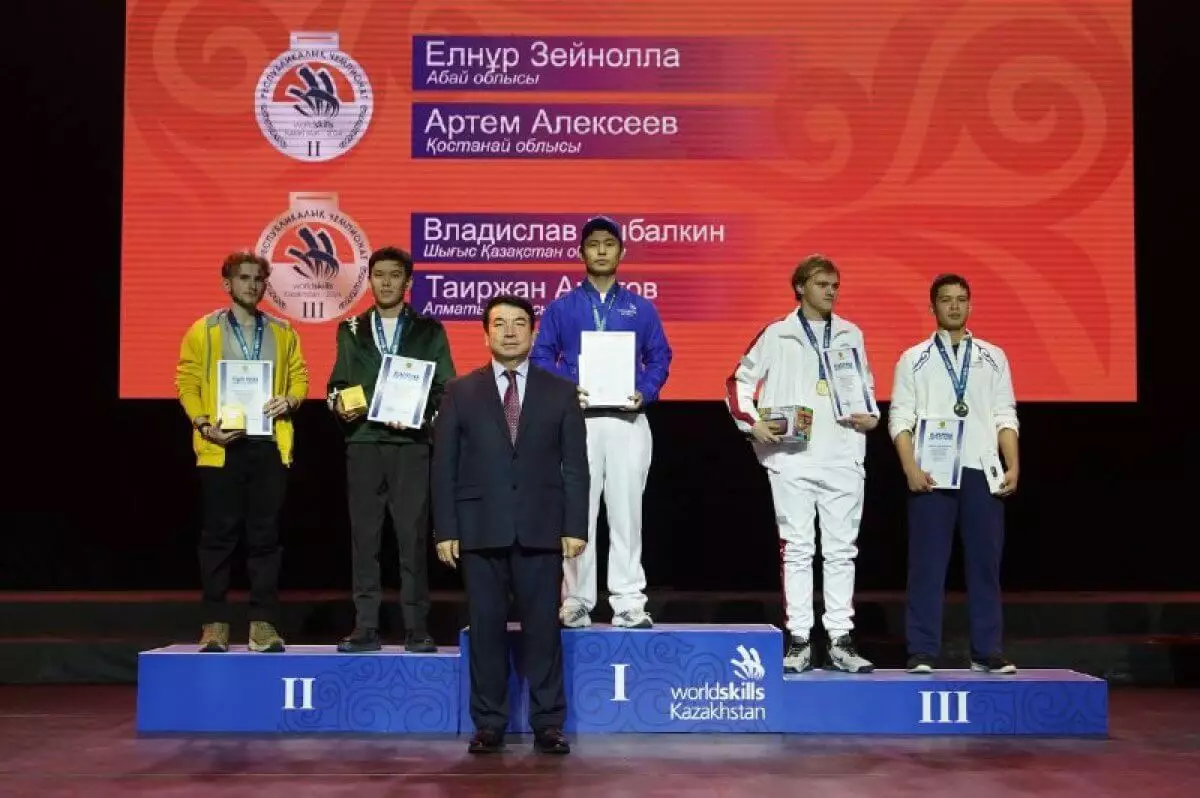 Подведены итоги нацчемпионата рабочих профессий WorldSkills Kazakhstan