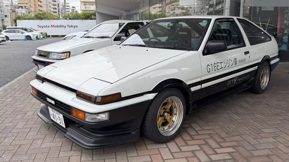 Toyota возрождает культовый AE86 в стиле Initial D