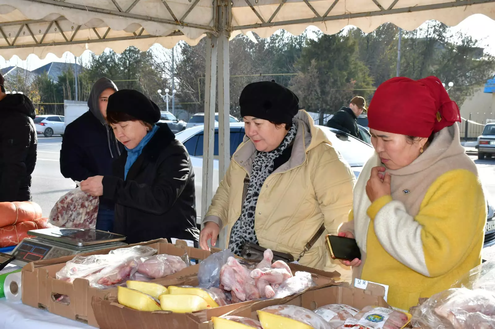 ТҮРКІСТАН: АУДАН ОРТАЛЫҒЫНДА ЖӘРМЕҢКЕ ӨТТІ