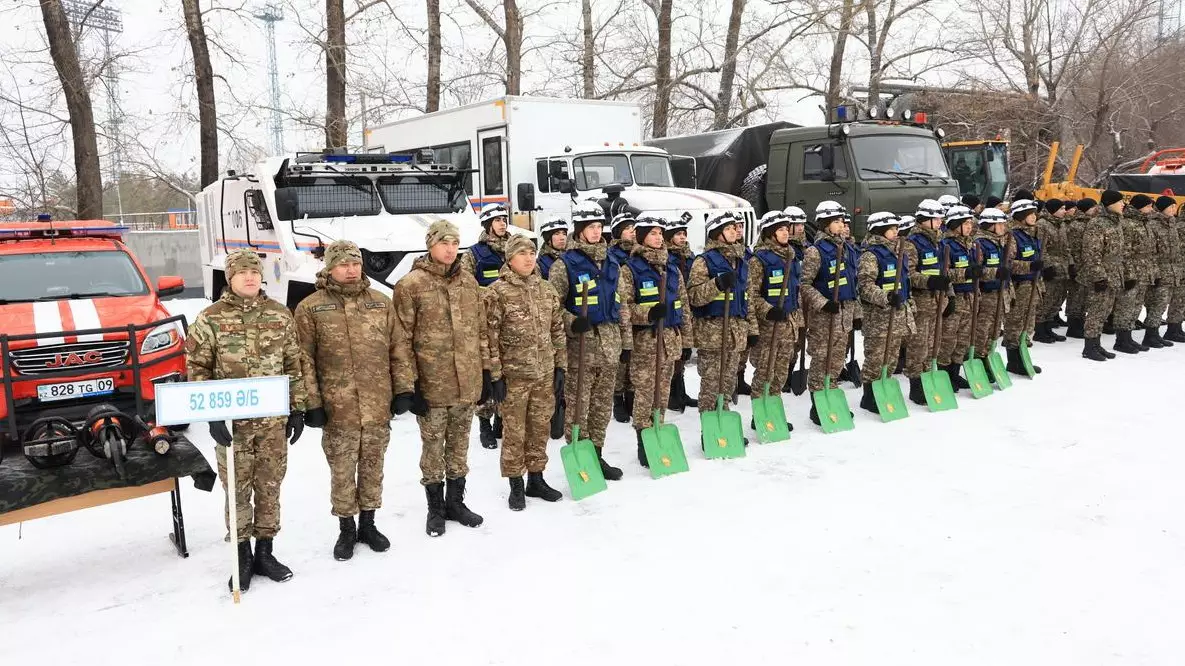 Құтқарушылардың қыс мезгіліне дайындығы тексерілді