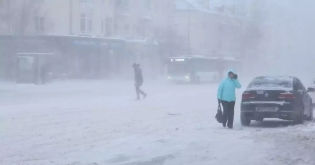   Демалыс күндері аяз күшейіп, қар жауады - Қазгидромет   