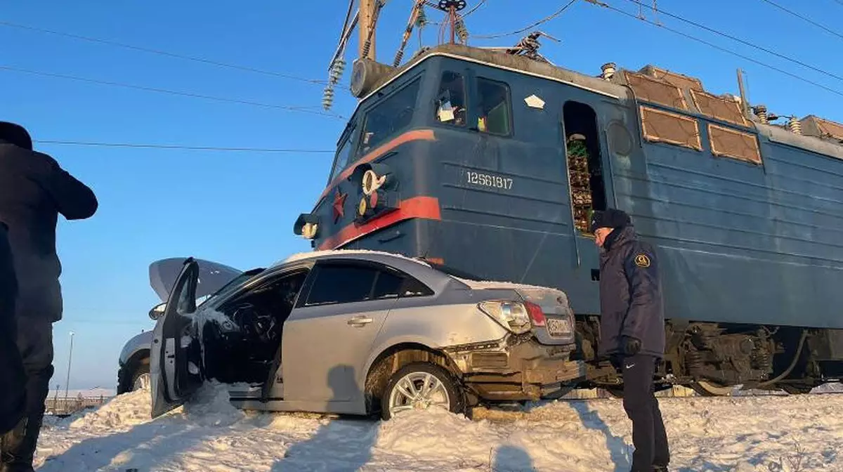 20 ДТП зарегистрировано на железнодорожных переездах в Казахстане с начала года