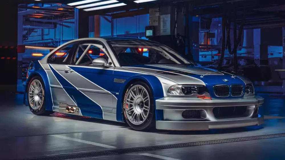 BMW создала реальный M3 GTR из Need for Speed